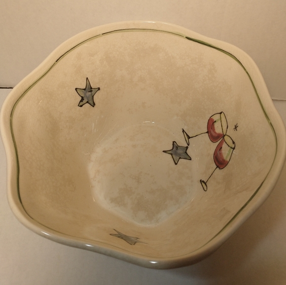 Julia Junkin PAPA Serving Bowl-CERTIFIED INTERNATIONAL  10" ROUND - Picture 7 of 15